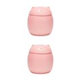 thumbnail image 2 of Transemion Portable Moisture-proof Ceramic Tea Jar Large Capacity And Cute Sturdy And Durable Ceramics Cat Form Ceramic Tea Jars pink 150ml 2Set, 2 of 6