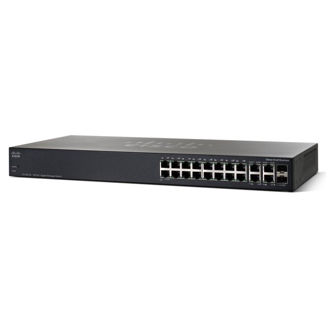 Cisco SG300-20 20-Port 10/100/1000 Gigabit Managed Switch
