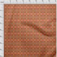 thumbnail image 4 of oneOone Polyester Lycra Orange Fabric Block Craft Projects Decor Fabric Printed By The Yard 56 Inch Wide, 4 of 5