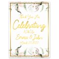 thumbnail image 1 of Darling Souvenir MADE WITH LOVE Custom Thank You For Celebrating With UsTropical LeavesWelcomeSignIdeal For Celebration - 18x12, 1 of 5