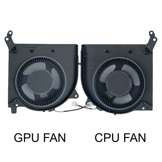 CPU GPU Cooling Fan for Lenovo Legion 5-15ACH6H Type 82JU, R7000P Y7000P 2021 DC10V Gaming Laptop Cooler Radiator 5H40S20304 CPU GPU Both