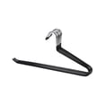 thumbnail image 2 of Z Shaped Pants Hanger | Heavy Duty Iron Clothes Rack | Non Slip, Space Saving Closet Storage Organizer | One-Side Opening Design | Traceless Anti-Slip | 36.5x14.5x1cm | Multi Use, Lasting, Wet or Dry, 2 of 6