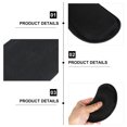 thumbnail image 3 of FONDOTIN 1Set Keyboard Wrist Rest Pad Black Memory Foam Ergonomic Wrist for Home Use, 3 of 7