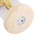 thumbnail image 3 of Noref Preserved Rose Flower LED Light with Glass Cover & Wooden Base Valentines'Day Wedding Gift, 3 of 7