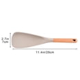 thumbnail image 2 of Salad Spoon 29cm Wooden Handle Multi-Functional Spoon for Nonstick Cookware Mixing and Scraping(1Pcs) Rkxzt, 2 of 5