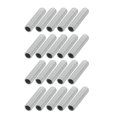 thumbnail image 1 of Unique Bargains 20Pcs M10 Full Threaded Lamp Nipple Pass-Through Pipe Connector 40mm Length, 1 of 3