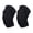 Black L, variant on jinwen Knee Pads Braces Thick Sponge Protector Kneepads for Dancing Tennis Football Black L