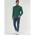 thumbnail image 4 of INSPIRE CHIC Men's Pullover Turtle Neck Long Sleeves Stretchy Slim Fit Tops, 4 of 7