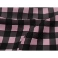 thumbnail image 4 of oneOone Viscose Jersey Fabric Gingham Check Print Sewing Fabric BTY 60 Inch Wide, 4 of 5