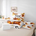 thumbnail image 4 of YST Fall Thanksgiving Bedding Sets 7-Piece Autumn Leaf Comforter Set, King, 4 of 4