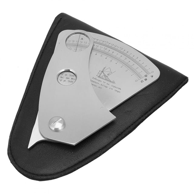 Weld Inspection Gauge, Professional Weld Gauge Inspection Tool Weld Gauge, For Industry Measuring The Angle