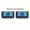 thumbnail image 4 of Graflsoa Dual-Purpose 12/24V Solar Charge Controller with LCD Display, 20A Capacity, Temperature Compensation, ABS Material, Compact Design (132x68x33mm), 4 of 6