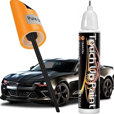 ZTTD Touch Up Paint for Cars, Quick And Easy Car Scratch Remover for Deep Scratches，Two-In-One Automotive Car Paint Scratch Repair for Vehicles, Auto Paint for Erase Car Scratches (Black)