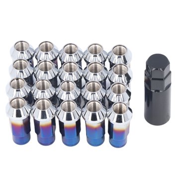 Écrou d'Écrou de Roue, 20 Pcs Écrou d'Écrou de Roue en Métal M12x1.25 Écrous de Remplacement pour Roue Optimisés pour l'Excellence