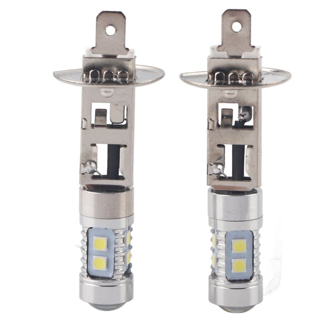 2x H1 6000K Super White 100W LED Headlight Bulbs Kit Fog Driving Light