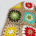 thumbnail image 4 of Crochet 's Shoulder Hollow Out Ethnic Style Dating Picnic Vocation Chic Photo Khaki, 4 of 7