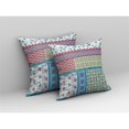 thumbnail image 4 of Flower Castle Patchwork Indoor/Outdoor Fabric Pillow with Zip -White Yellow 20", 4 of 7