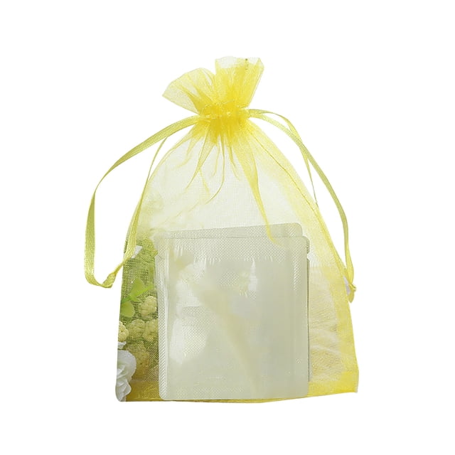 Home Textile Storage Clearance 100 Pack Beautiful Colorful Organza Gift And Favour Bags 9Cm X 12Cm, Home Textile Home Textile Storage