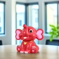 thumbnail image 3 of OULII Kids Money Safe Novelty Coin Holder Vinyl Pink 1 Piece, 3 of 8
