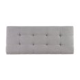 thumbnail image 4 of Riverbay Furniture Transitional Microfiber Shoe Storage Ottoman in Gray, 4 of 15