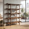 thumbnail image 2 of Signature Design by Ashley Temberly 70" Bookcase in Brown, 2 of 6