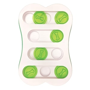 SPOT Ethical Pet Seek-A-Treat Shuffle Bone Interactive Dog Toy Puzzle