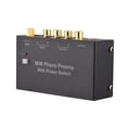 thumbnail image 1 of M/M Phono Preamp with Power Switch Ultra-compact Phono Preamplifier Turntable Preamp with RCA 1/4-inch TRS, 1 of 8