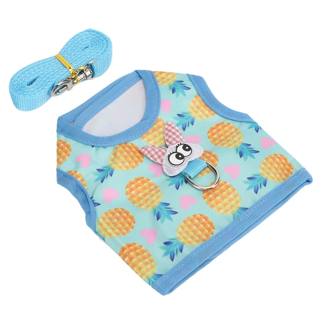 Cat Leash, Harness And Leash Set Fine Workmanship Wear For Ferret For Kitten For Guinea Pig