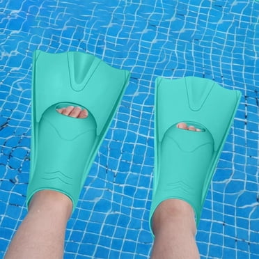 Feltree Palmes de Natation en Silicone pour Adultes et Enfants Palmes de Natation Longues à Lame Palmes de Natation Équipement pour Amateurs de Snorkeling