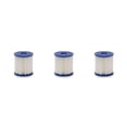 thumbnail image 3 of pitrice Recharge de Filtre en Polyester pour Piscine Gonflable en Forme de Colonne, Filtres de Pompe pour Spa et Jacuzzi, Réparation du Système de Filtration, Type I, Ensemble de 3, 3 of 6