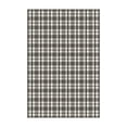 thumbnail image 1 of Mainstays Indoor Modern Plaid Machine-Tufted Gray and White Area Rug, 4' x 6', Machine Washable, Non-Slip Backing, 1 of 5