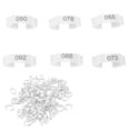 thumbnail image 3 of Poultry Leg Bands, Six Card Slots Retractable Used Flexibly Distinguish Different Varieties Chicken Foot Rings  For Outdoors For Poultry For Daily For Home, 3 of 8