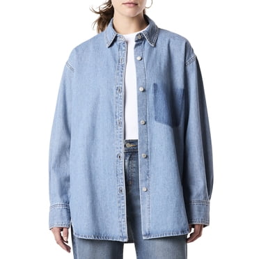 Levi Strauss Signature™ Women’s Vintage Relaxed Boyfriend Denim Shirt