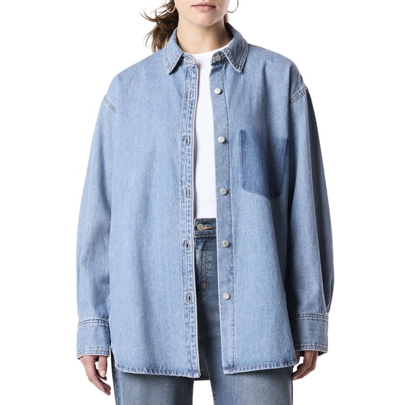 Levi Strauss Signature™ Women’s Vintage Relaxed Boyfriend Denim Shirt