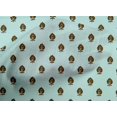 thumbnail image 4 of oneOone Cotton Cambric Fabric Floral Block Printed Craft Fabric BTY 56 Inch Wide, 4 of 4