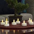 thumbnail image 4 of Sterno Home Essentials Twist Flame LED Tea Light Candles, 24-Pack, White, 4 of 6
