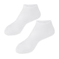 thumbnail image 1 of Milaget Soft Silicone Gel Socks Rough Foot Care Protector Anti-cracking White XL, 1 of 9