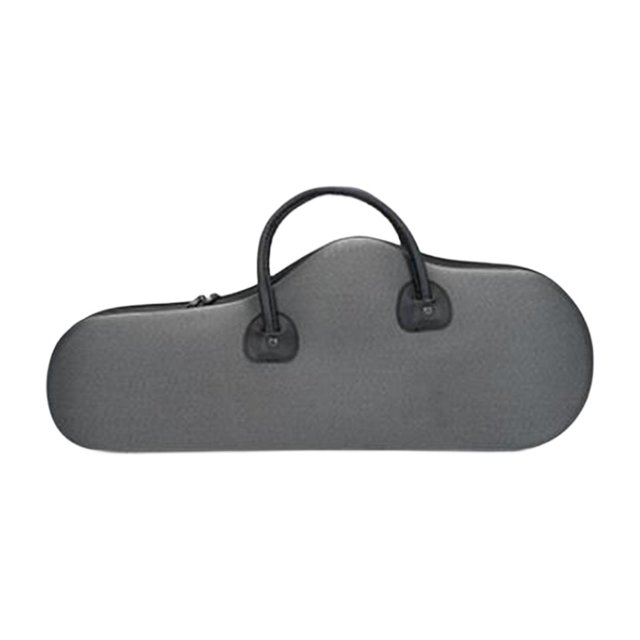 Bunblic Coque de Saxophone Alto Sac de Transport Réglable Anti-Rayures 2 en 1 pour Scène Extérieur Gris