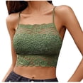 thumbnail image 1 of Bras for Women, Womens Solid Lace Wrapped Chest And Backless-thin Bra With Padding Breathable Underwear Daily Bra, 1 of 3