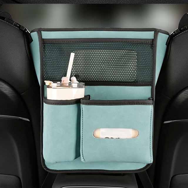Birdeem Storage Bag Organizer, Car Organizers and Storage, Car Organizer Bag Between Front Seats,Car Mesh Organizer, for Purse Handbag Tissue,Easy To Install, Car Organizer Front Seat