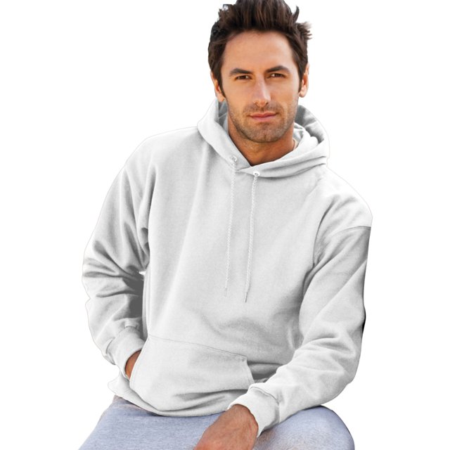 Hanes Ultimate Cotton Chandail à Capuchon pour Adulte, 3TG, Blanc