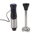thumbnail image 3 of 4 In 1 Multifunctional Hand Blender Stainless Steel Food Processor 700ml Mixing Cup 500ml Meat Grinding Bowl US Plug 110V, 3 of 9