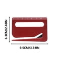 thumbnail image 2 of 5Pcs Envelope Opener Tool, Uscallm Letter Opener Tool Envelope Slitter Mail Opener With Concealed Blade Package Opener Cutter Wrapping Paper Cutter 3-in- Magnifying Glass With Ruler, 2 of 5