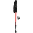 thumbnail image 1 of Telescopic Trekking Pole, Alpenstock Three Sections  For Outdoor Activities Red 58-110cm, 1 of 8