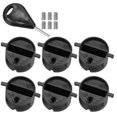 thumbnail image 2 of Plugs Tail Plug Nylon 6Pcs Surfboard Tail Rudder Slot Fcs Fin G5 Plugs Box With Screw Key Wrench Black, 2 of 8