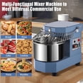 thumbnail image 4 of GloryStar 10.5QT Commercial Food Mixer with Timing Function, 650W 110V Electric Dual Rotating Dough Kneading Machine, 4 of 8
