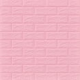 thumbnail image 1 of Gray 70x77cm PE Foam Self Adhesive 3D Wall Stickers Wallpaper, 1 of 8