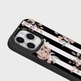 thumbnail image 3 of Caseco Étui iPhone 15 Pro Max avec MagSafe - Fleur Noire, 3 of 5