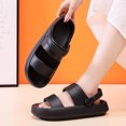 thumbnail image 1 of LSLJS Women Men Anti-Slip Couple Sandals Open Toe Summer Slippers Casual Beach Shoes, 1 of 9