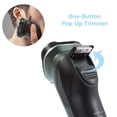 thumbnail image 3 of Electric Shavers for Men Rechargeable Waterproof IPX7 Rotary Razors with Pop-up Trimmer Wet & Dry Rotary Shavers,Green, 3 of 7
